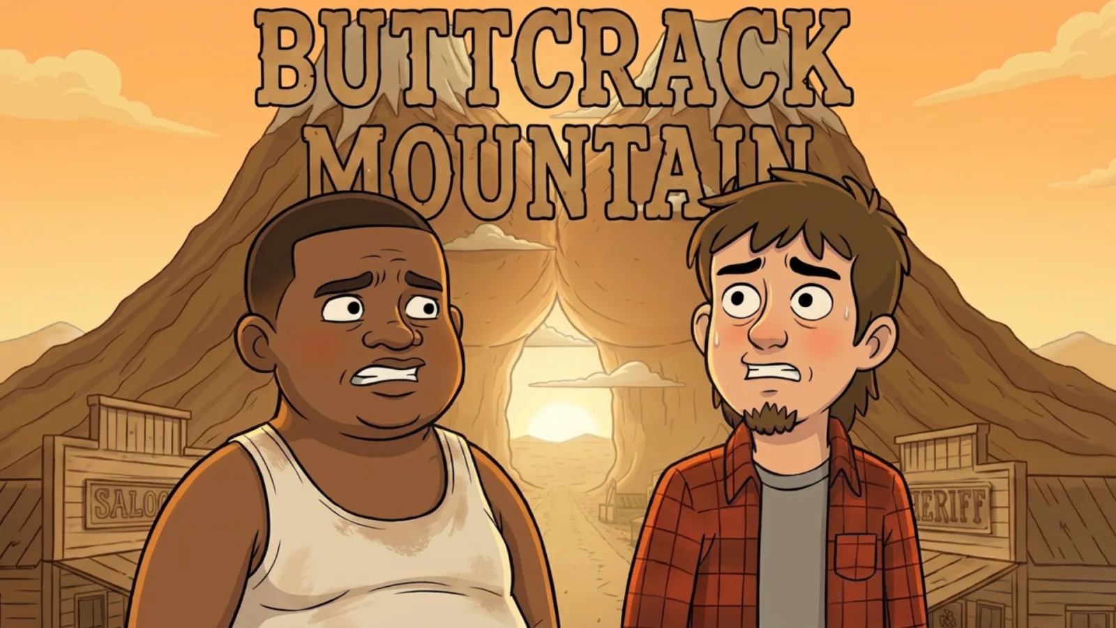 Buttcrack Mountain — cover art